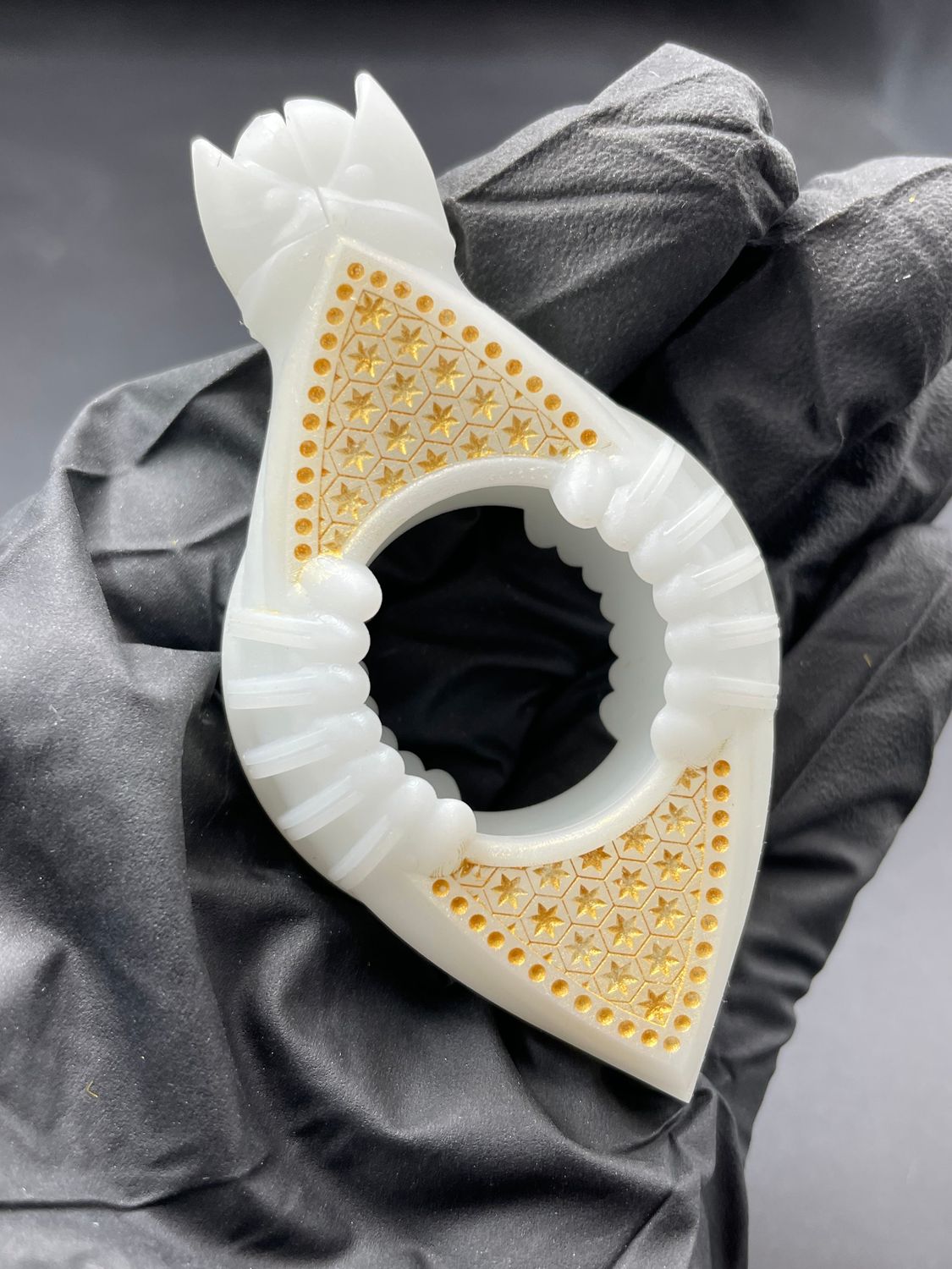 The Douxd - Orb Amulet (25.9mm-26.9mm), Color: Cream