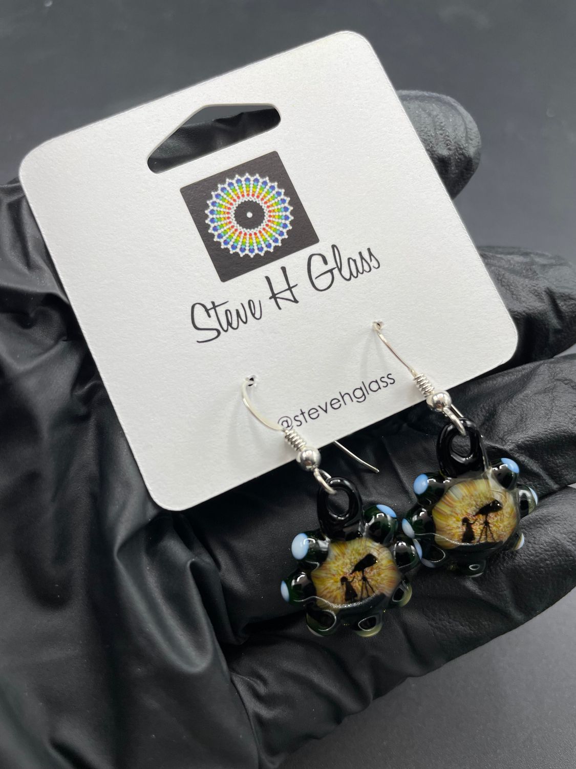 Steve H - Dotstack Dangly Earrings 7