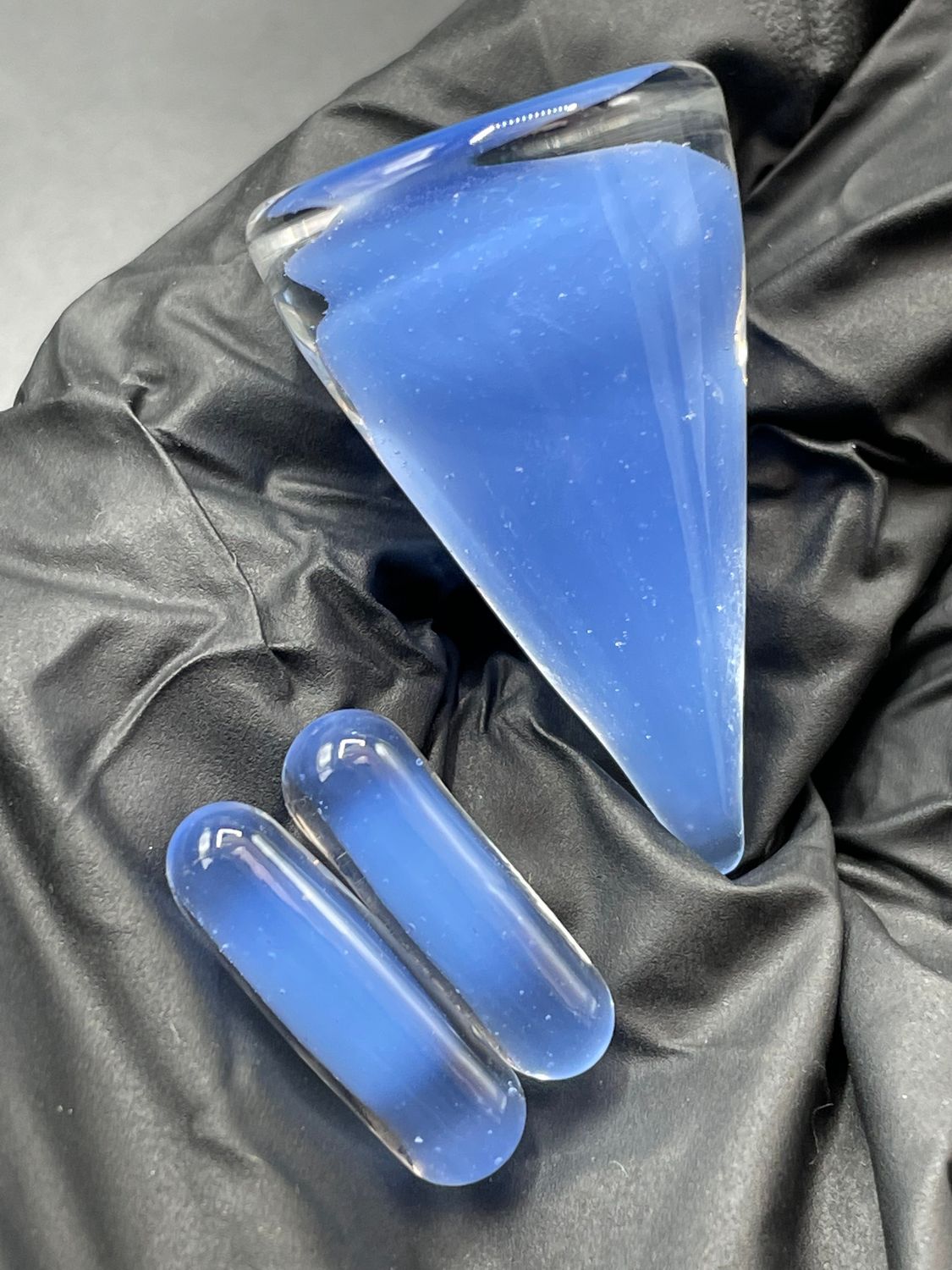 Parison Glass - 3pc Cone Slurper Set 7