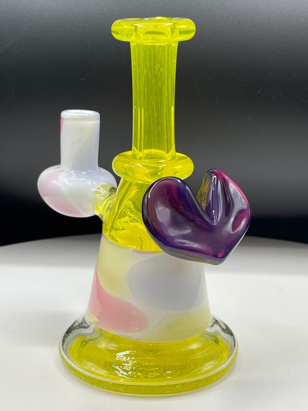 Bambi Glass - Heart Minitube #8