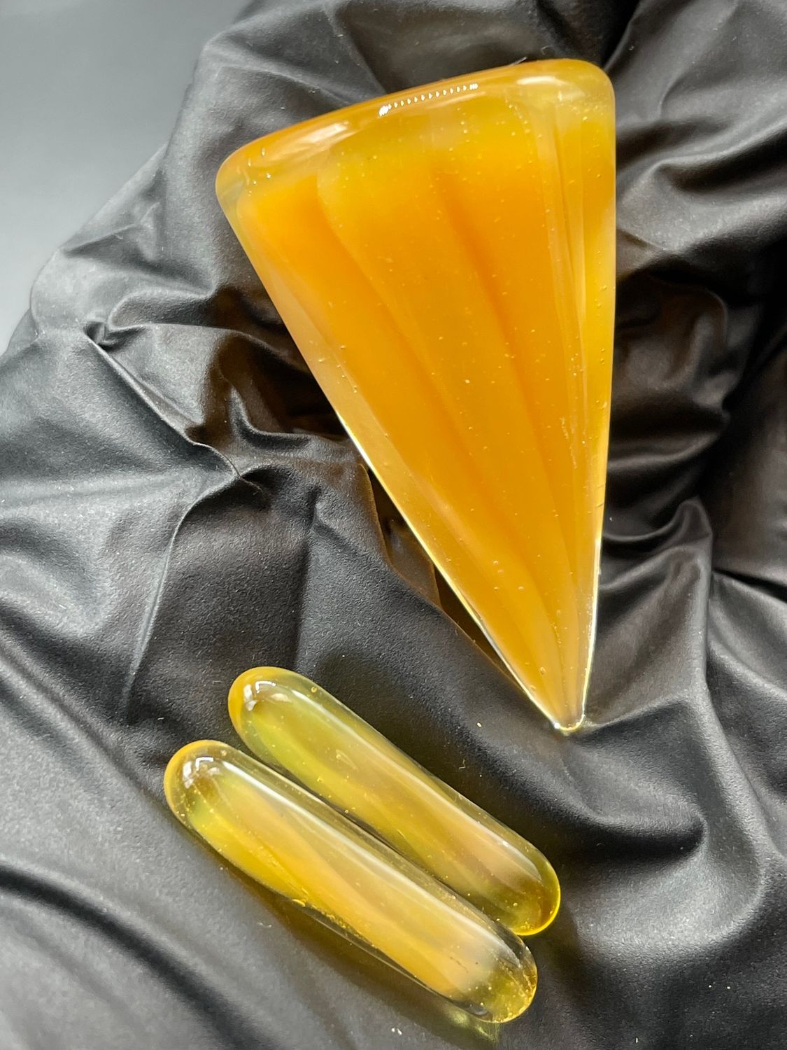 Parison Glass - 3pc Cone Slurper Set 3