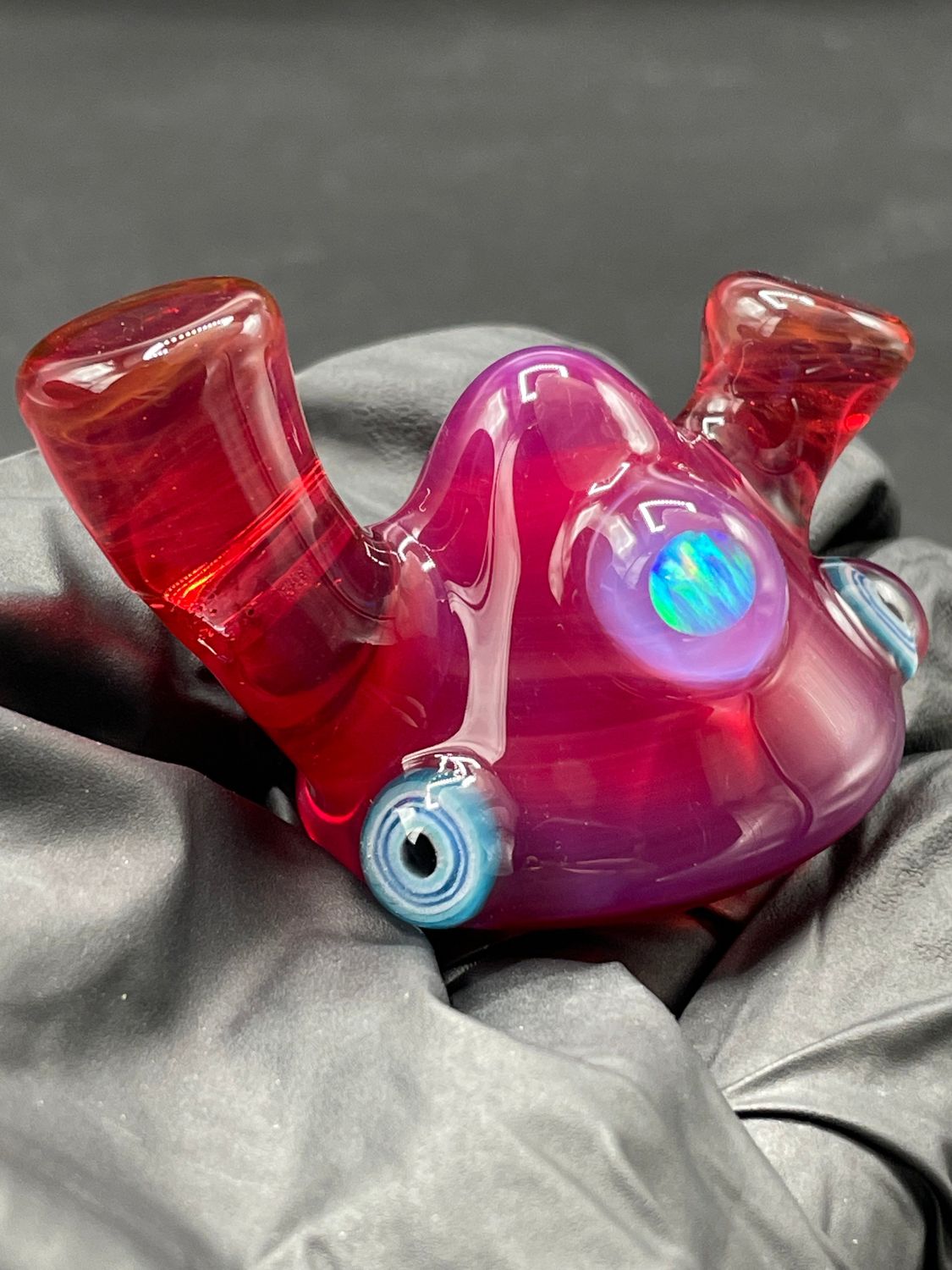 Lerk the World - Head Pendant with Opal 2