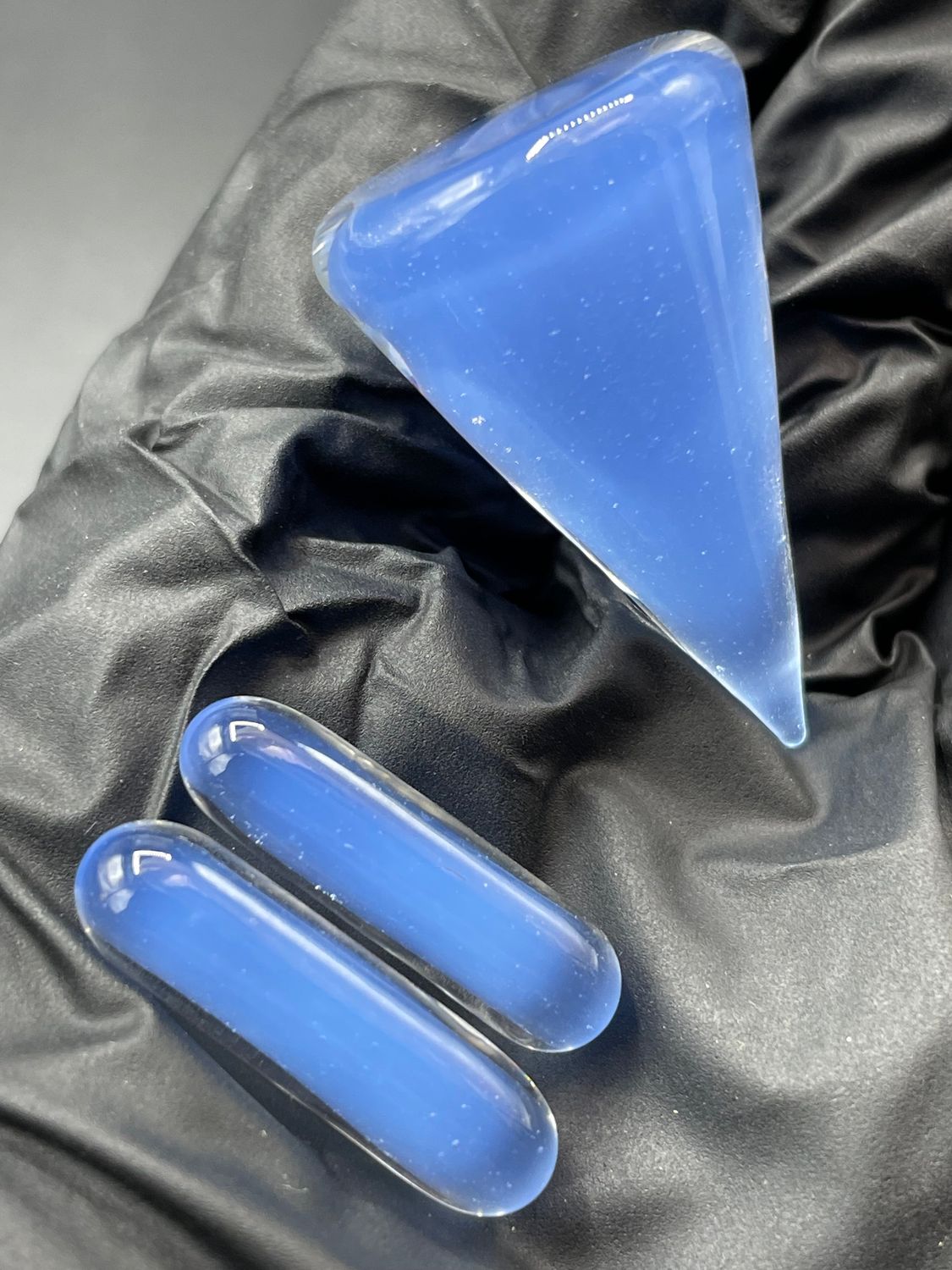 Parison Glass - 3pc Cone Slurper Set 4