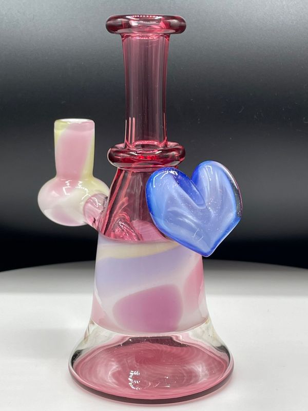 Bambi Glass - Heart Minitube #7