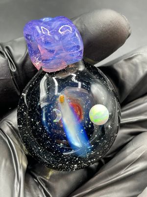Hittite Glass - Space Pendant 1