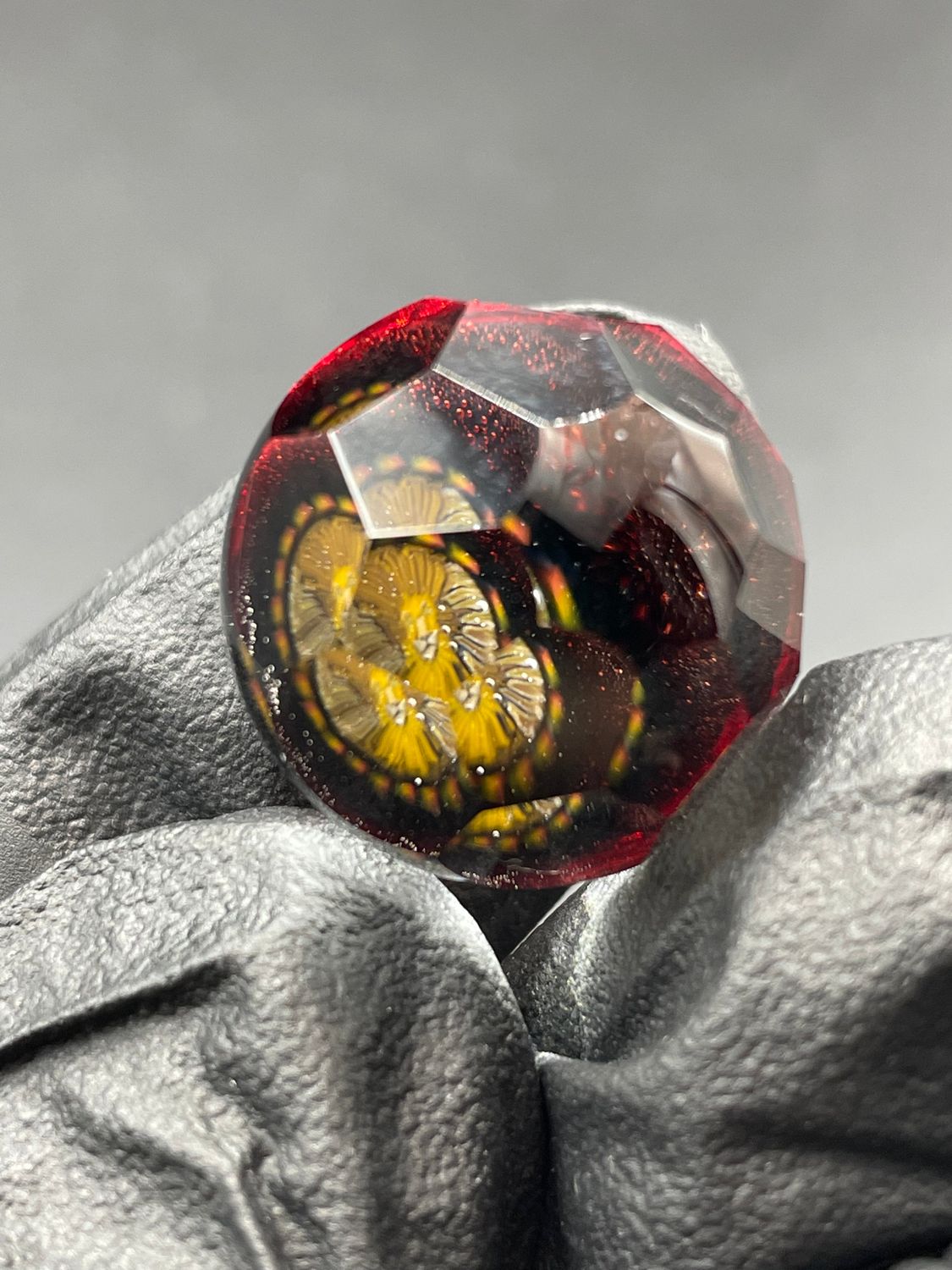 Island Glass - Faceted Marble 13