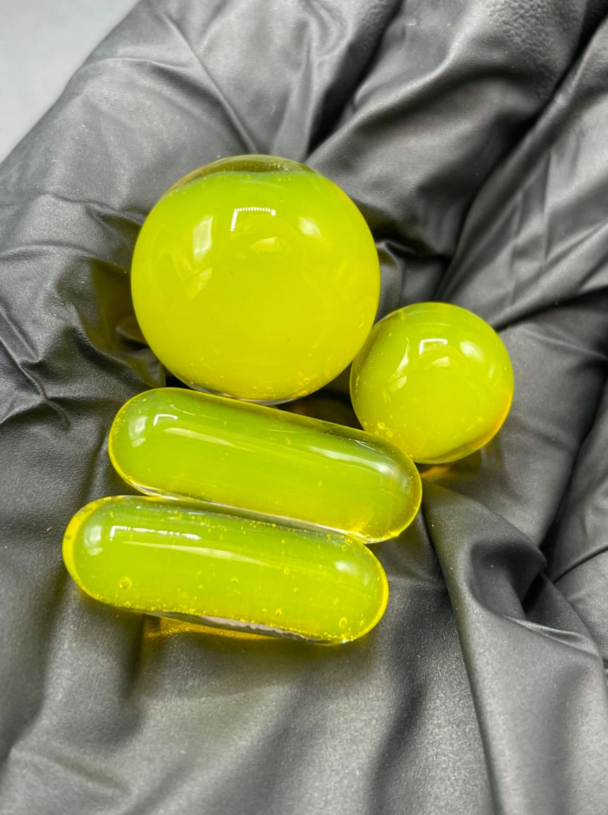 Parison Glass - 4pc Slurper Set 5