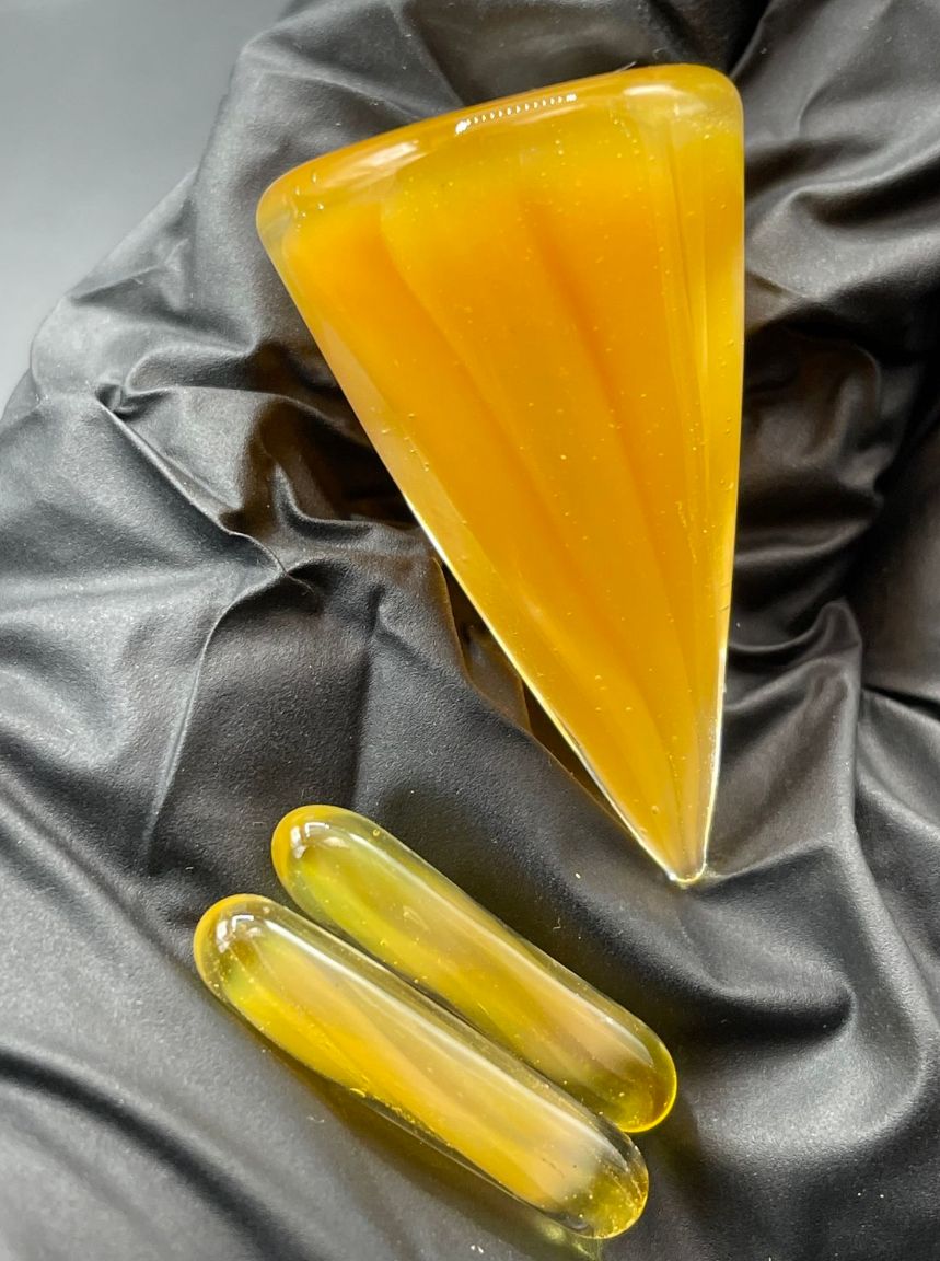 Parison Glass - 3pc Cone Slurper Set 3