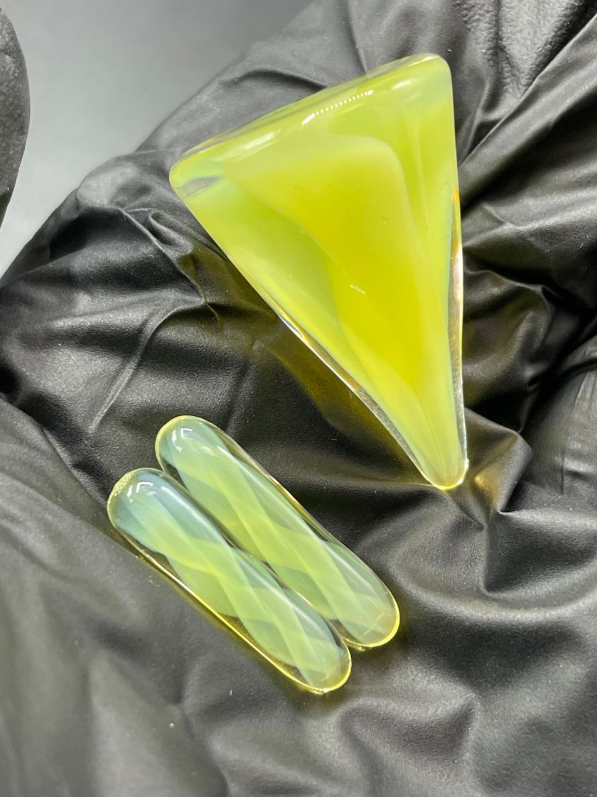 Parison Glass - 3pc Cone Slurper Set