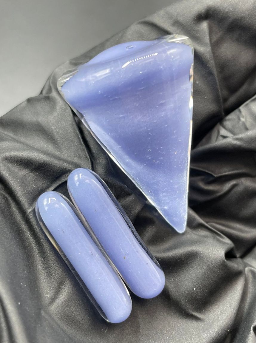 Parison Glass - 3pc Cone Slurper Set 2