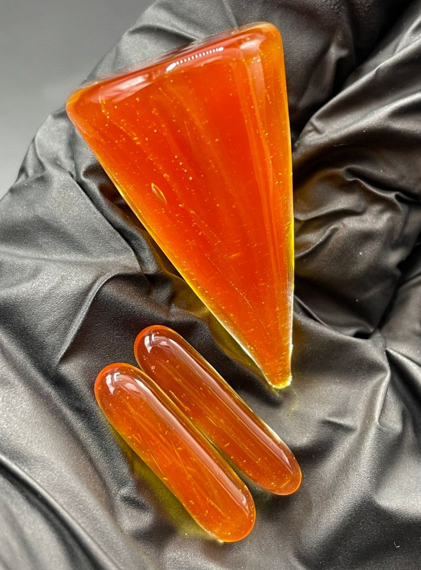 Parison Glass - 3pc Cone Slurper Set 1