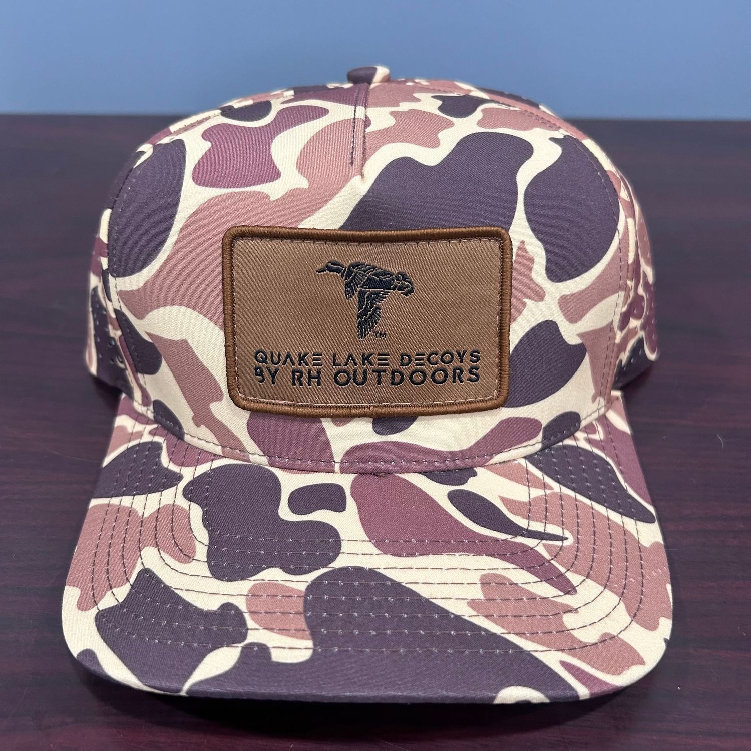 QLD Waterproof Old School Camo Hat