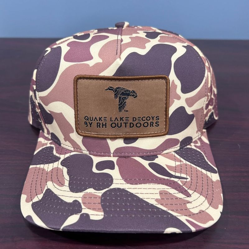 QLD Waterproof Old School Camo Hat