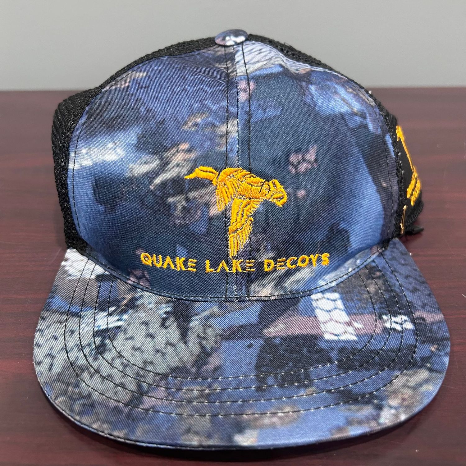 QLD Blue Camo Hat