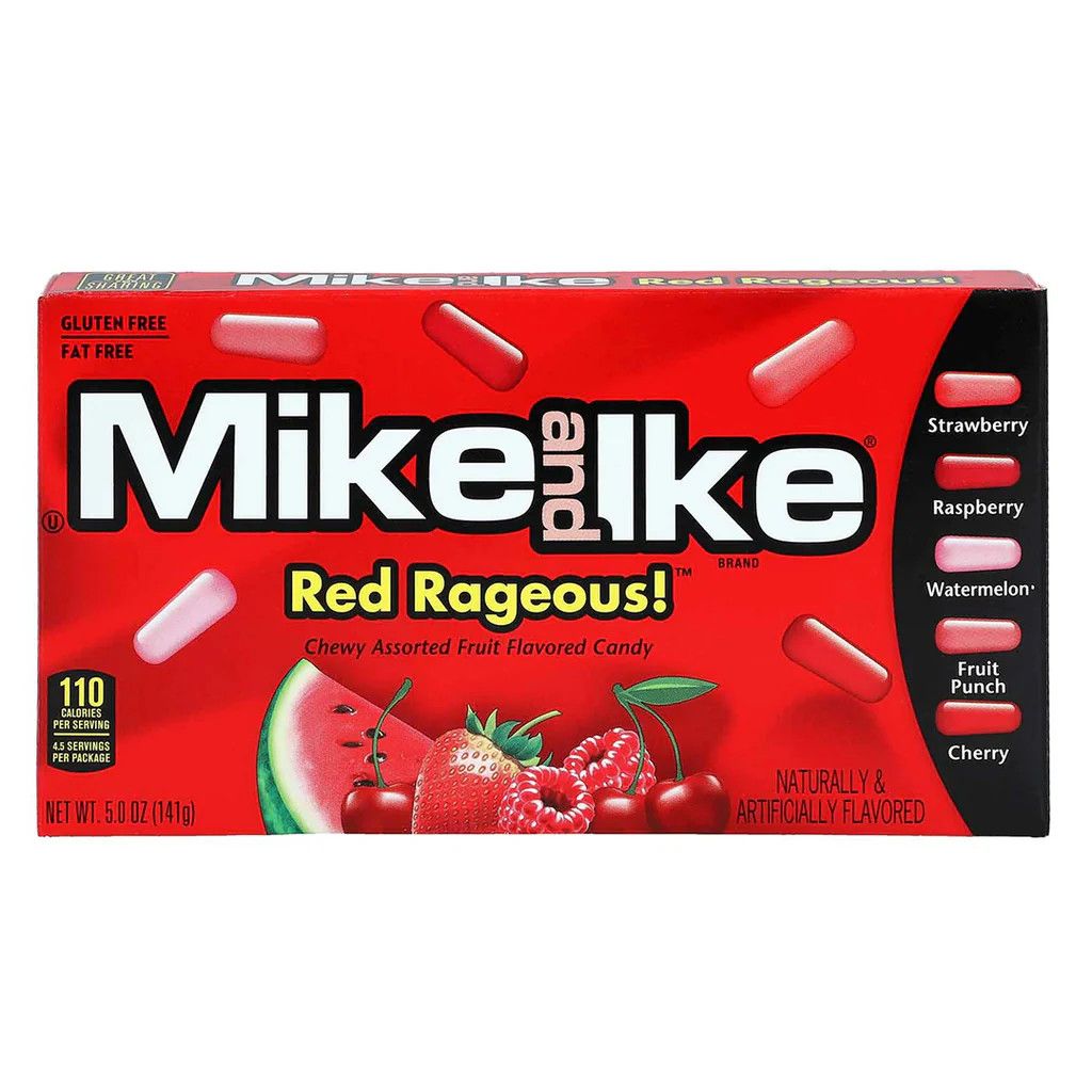 MIKE AND IKE RED RAGEOUS THEATRE BOX