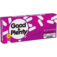 GOOD AND PLENTY THEATRE BOX