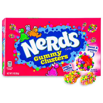 NERDS GUMMY CLUSTERS THEATRE BOX