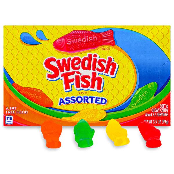 SWEDISH FISH ASSORTED THEATRE BOX