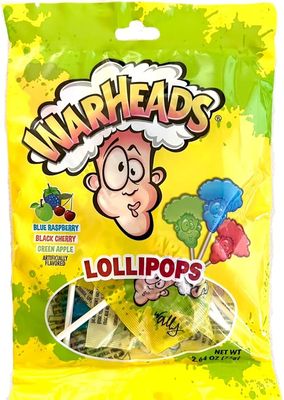 WARHEADS  LOLLIPOP