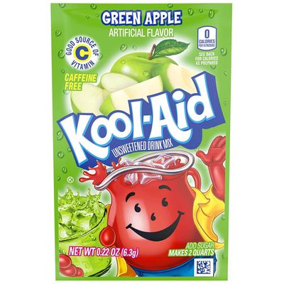 KOOL AID POWDER GREEN APPLE