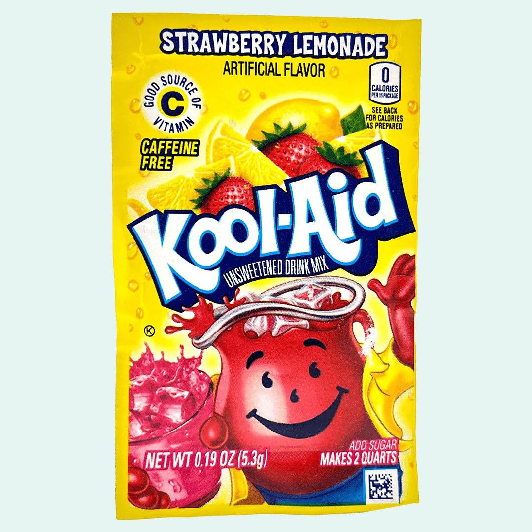 KOOL AID POWDER STRAWBERRY LEMONADE