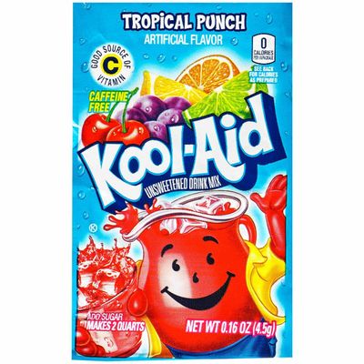 KOOL AID POWDER TROPICAL PUNCH