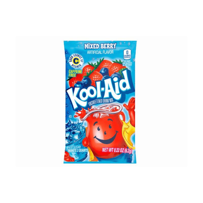 KOOL AID POWDER MIXED BERRY