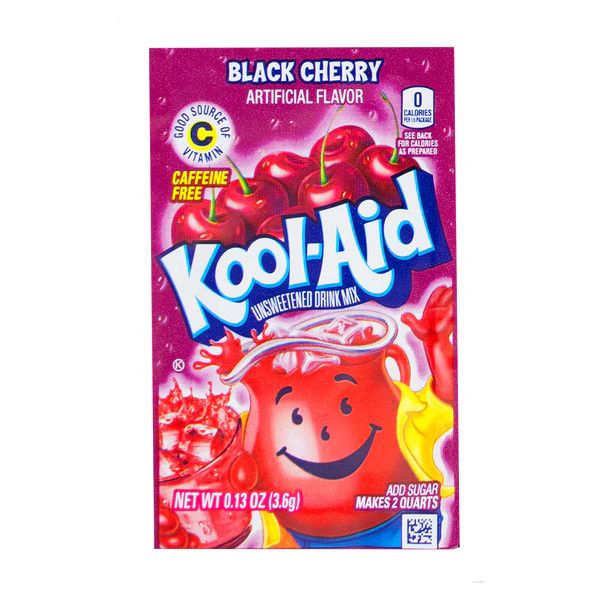 KOOL AID POWDER BLACK CHERRY