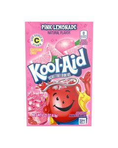 KOOL AID POWDER PINK LEMONADE FLAVOR