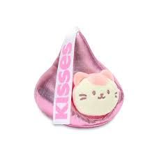 ANIROLLZ MINI PLUSH OUTFITZ TOY : PINK METALLIC KISSES