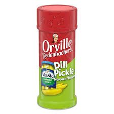 ORVILLE REDENBACHER DILL PICKLE POPCORN SEASONING