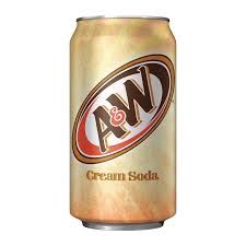 A&amp;W CREAM SODA CAN