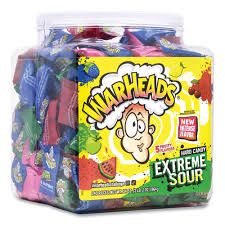 WARHEADS CANDY TUB