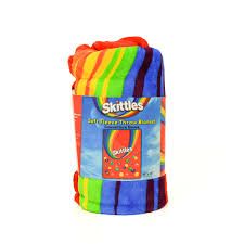 KANGARU SKITTLES THROW FLEECE BLANKET 60&quot;48&quot;