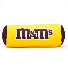 KANGARU M&amp;M&#39;S LUMBAR CYLINDRIC PILLOW 12&quot;X5&quot;X5&quot;