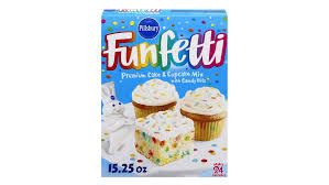 PILLSBURY FUNFETTI CAKE MIX