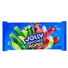 JOLLY RANCHER ROPES BLUE RASPBERRY + CHERRY