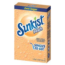 SUNKIST PEACH SINGLES TO GO