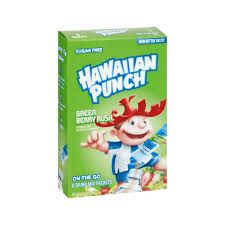 HAWAIIAN PUNCH GREEN BERRY RUSH SONGLES TO GO