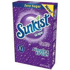 SUNKIST SINGLES TO GO GRAPE
