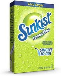 SUNKIST SINGLES TO GO LEMON LIME