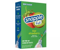 SNAPPLE FRUIT KIWI STRAWBERRY SINGLES TO GO