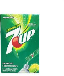 7UP LEMON LIME SUGAR FREE SINGLES TO GO