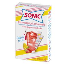 SONIC STRAWBERRY LEMONADE SINGLES TO GO