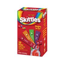 SKITTLES SINGLES TO GO 20 PACK