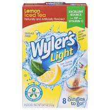 WYLERS SINGLES TO GO LEMON ICED TEA