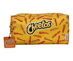 FLAMING HOT CHEETOS MAKE UP BAG