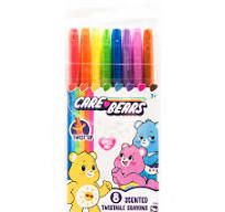 CARE BEAR 8 SCENTED TWISTABLE CRAYONS