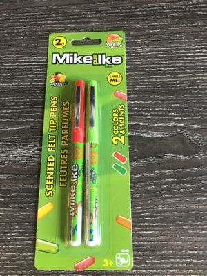 MIKE AND IKE 2 PACK FELT TIP PENS