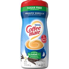 COFFEE MATE SUGAR FREE FRENCH VANILLA